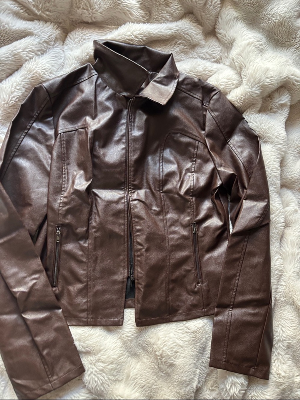 Classic Brown Leather Jacket